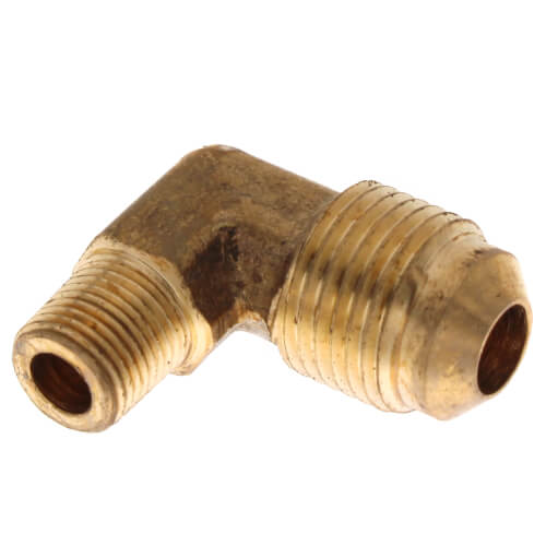 Main product image of (49-62) 3/8" Flare x 1/8" MIP Brass Elbow