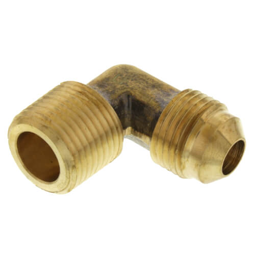 Main product image of (49-66) 3/8" Flare x 3/8" MIP Brass Elbow