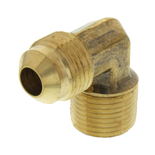 Main product image of (49-66) 3/8" Flare x 3/8" MIP Brass Elbow