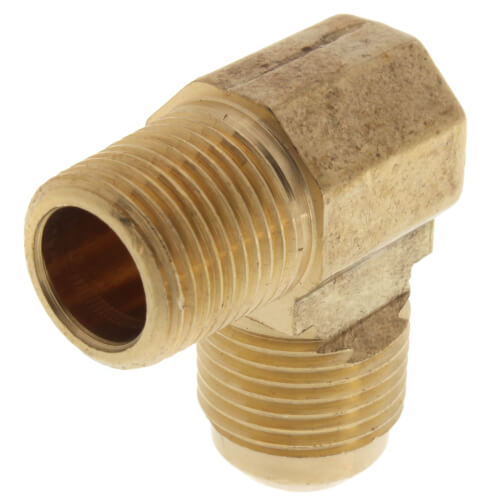 Main product image of (49-86) 1/2" Flare x 3/8" MIP Brass Elbow