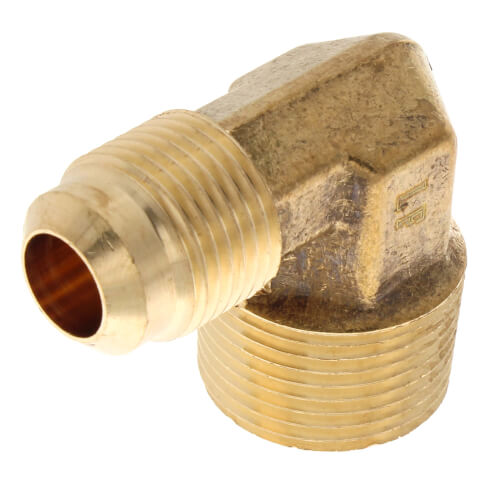 Main product image of (49-812) 1/2" Flare x 3/4" MIP Brass Elbow