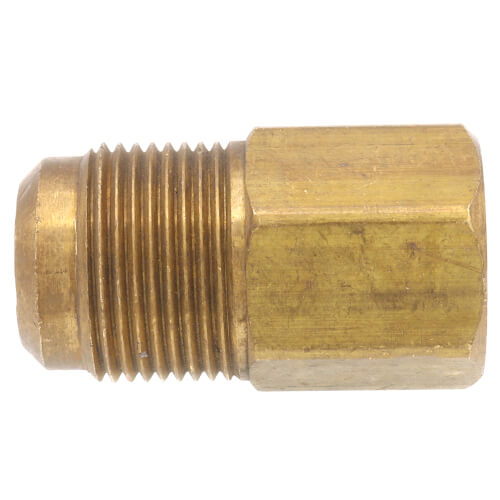 Main product image of (46-128) 3/4" Flare x 1/2" FIP Brass Coupling Adapter