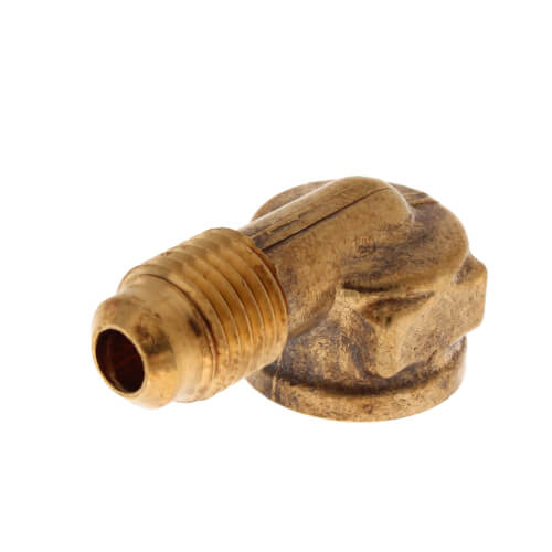 (50-44) 1/4" Flare x 1/4" FIP Brass Elbow