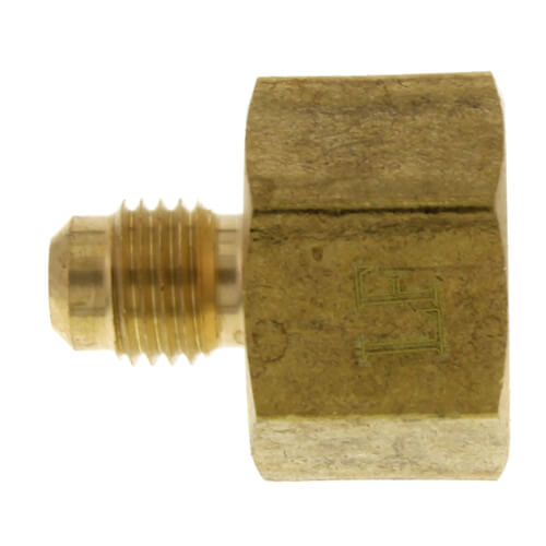 Main product image of (46-46) 1/4" Flare x 1/2" FIP Brass Coupling Adapter