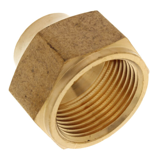 Main product image of (41S-12) 7/8" OD Brass Short Flare Nut