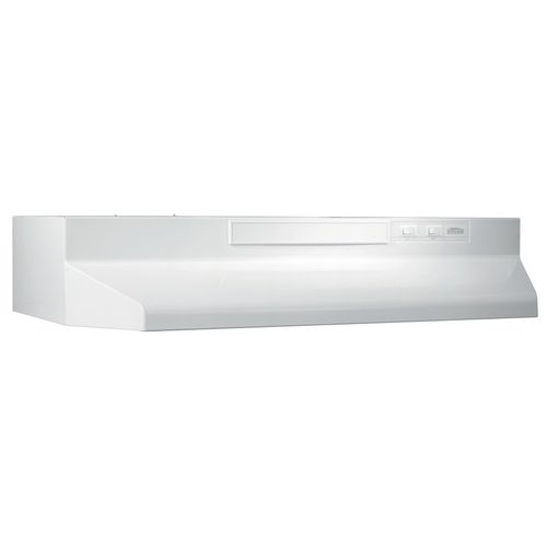 Main product image of 24" F40000 Series 2 Speed White-on-White Range Hood, Four-Way Convertible