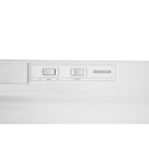 Main product image of 24" F40000 Series 2 Speed White-on-White Range Hood, Four-Way Convertible