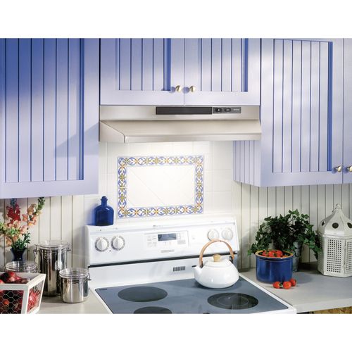 Main product image of 30" F40000 Series 2 Speed Stainless Steel Range Hood, Four-Way Convertible