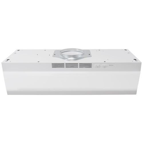 Main product image of 36" F40000 Series 2 Speed White-on-White Range Hood, Four-Way Convertible