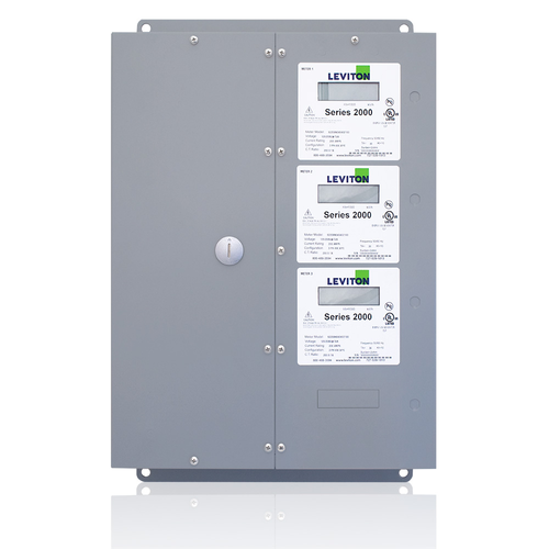 Main product image of Submeter, Indoor, 120/208v, 3 Phase 4 Wire, 3 Three Element Meters, Electric Meter, Mmu