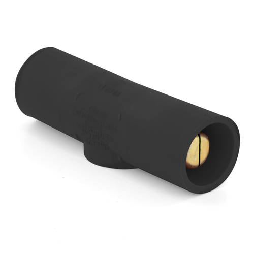 Main product image of 16 Series Taper Nose,Cam-Type Connector, Double Male, Multi-Way Connector, 400A Max (Black)