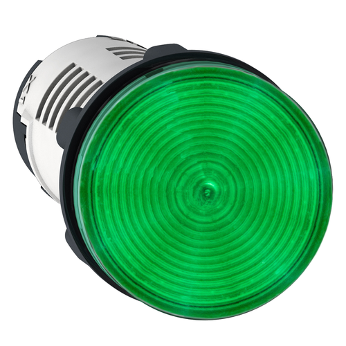 Main product image of Harmony XB7 Monolithic Pilot Light w/ Integral LED & Faston Connectors - Green (230-240 VAC)