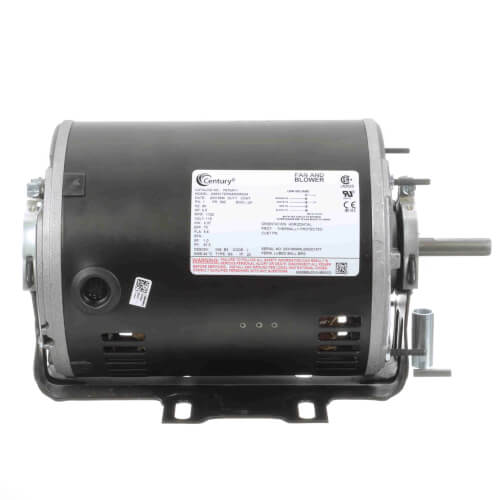 Main product image of 1/2 HP Fan and Blower HVAC/R Motor, 1 PH, 1725 RPM, 115v, 56Z Frame, ODP