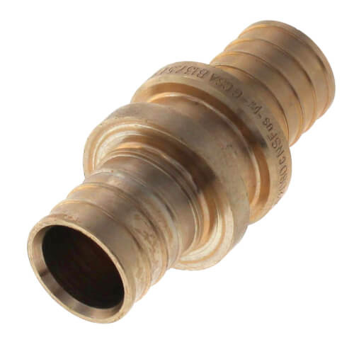 Main product image of 3/4" F2080 PEX Coupling, for Rehau Tools Only (Lead Free Brass)