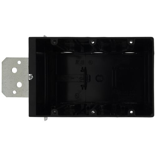 Main product image of 3-Gang IN/OUT Adjustable Non-Metallic Outlet Box for New Construction