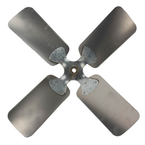 26" 4 Blade Steel Fan, .62" Bore