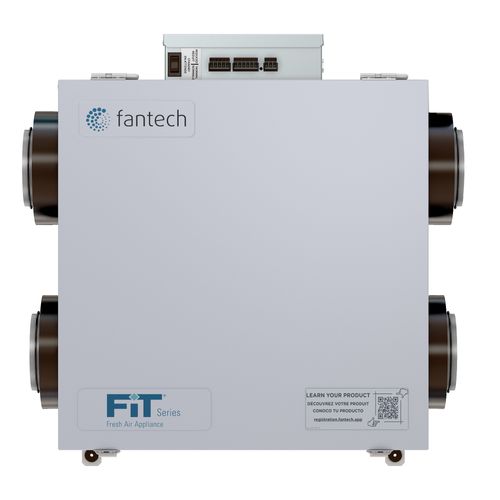 Main product image of FIT80E ERV Standard Energy Recovery Ventilator, 4" Side Ports (80 CFM)