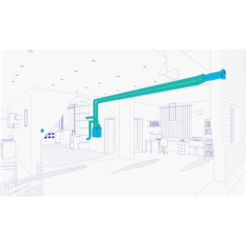 Main product image of HERO 160E Top Duct Electronically Communicated ERV, 159 CFM