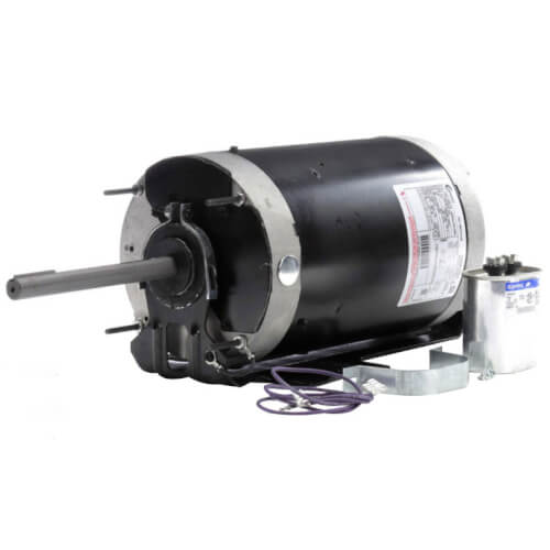 6-1/2" Outdoor Ball Bearing Condenser Fan Motor (208-230/460V, 1075 RPM, 1-1/2 HP)