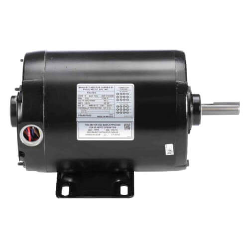 SPL HP 208-230/460v OEM Replacement HVAC/R Motor, 3 PH, 1725 RPM, 56 Frame, OPEN