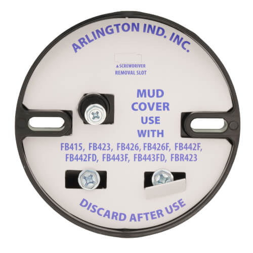 Main product image of 10.3 Cubic Inch Steel Pan Ceiling Fan & Fixture Mount for 1/2" or 5/8" Drywall