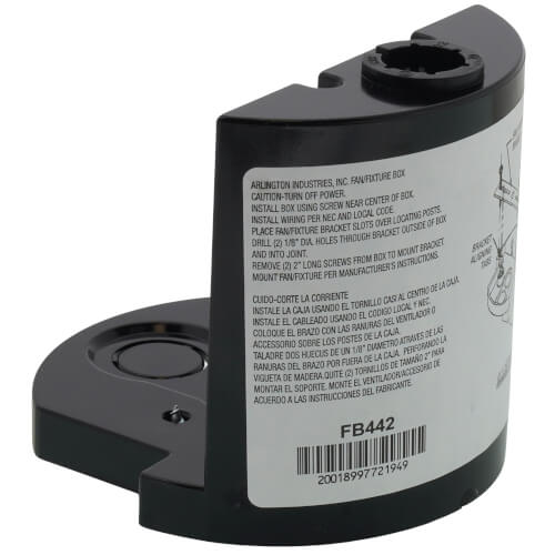 Main product image of 13.4 Cubic Inch Steel Pan Ceiling Fan & Fixture Mount for 1/2" or 5/8" Drywall