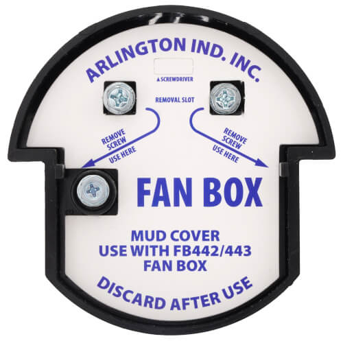 Main product image of 18.3 Cubic Inch Steel Pan Ceiling Fan & Fixture Mount for 1/2" or 5/8" Drywall