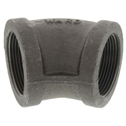 Main product image of 1-1/2" Black 45° Elbow, Class 150