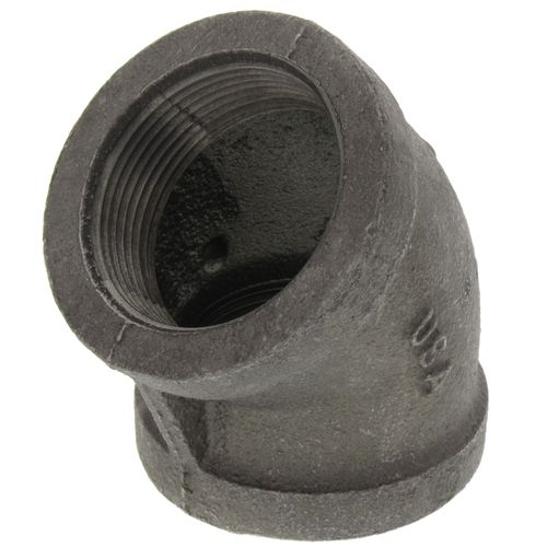 Main product image of 1-1/2" Black 45° Elbow, Class 150