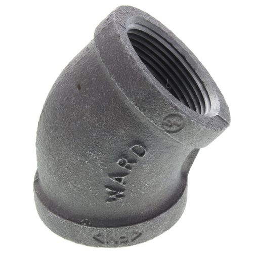 Main product image of 1-1/4" Black 45° Elbow, Class 150