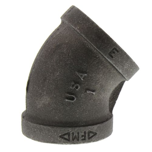 Main product image of 1" Black 45° Elbow, Class 150
