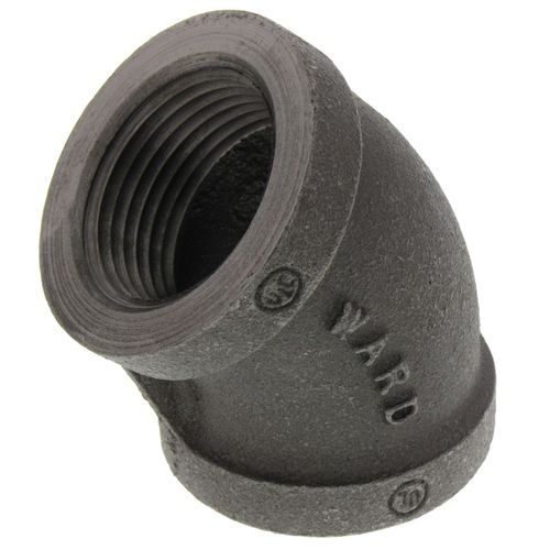 Main product image of 1" Black 45° Elbow, Class 150