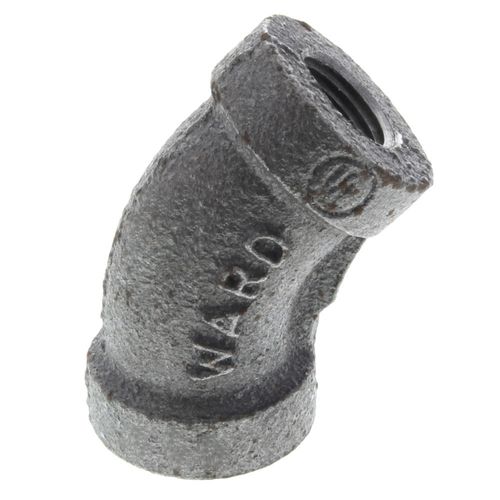 Main product image of 1/4" Black 45° Elbow