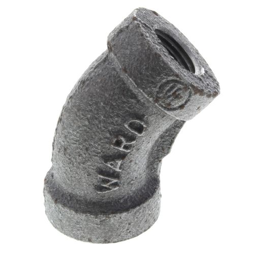 Main product image of 1/8" Black 45° Elbow