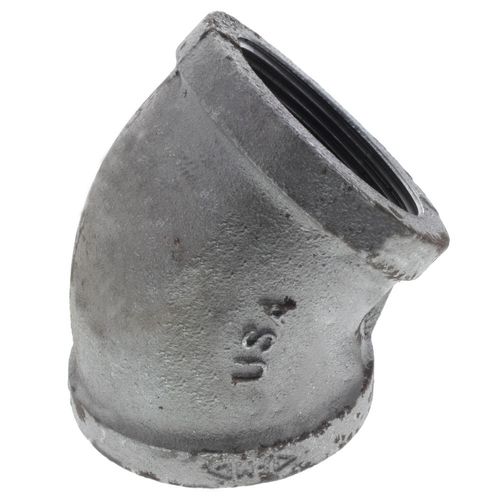 Main product image of 2-1/2" Black 45° Elbow, Class 150