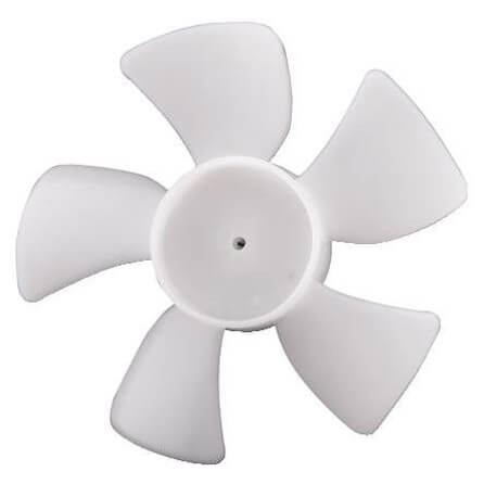 Main product image of 5-9/16" Plastic 5 Blade CCW Fan Blade, 3/16" Bore