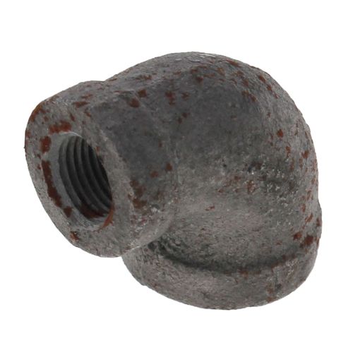 Main product image of 1/4" x 1/8" Black 90° Elbow, Class 150