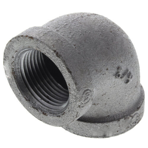 3/4" Black 90° Elbow
