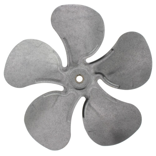 Main product image of 12" Aluminum 5 Blade CW Fan Blade, 1/2" Bore (w/ Hub)