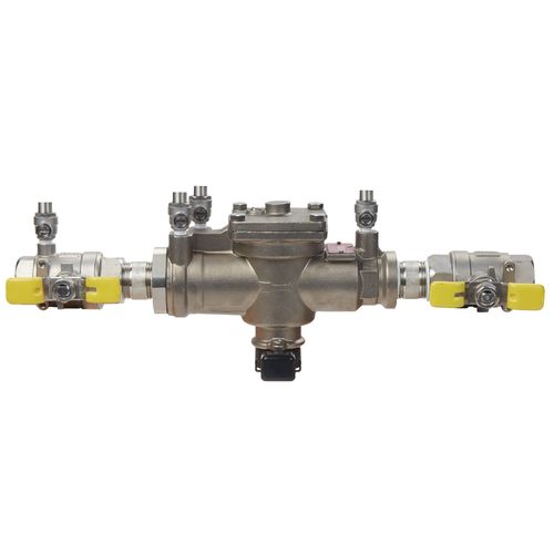 Main product image of 1" SS009M3-QT-FS Stainless Steel Reduced Pressure Zone Backflow Preventer Assembly w/ Backflow Flood Sensor