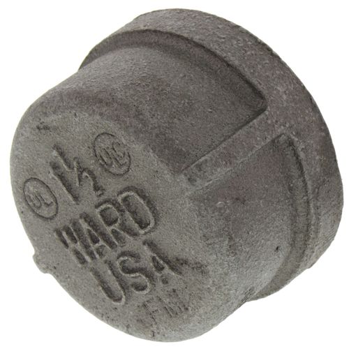 Main product image of 1-1/2" Black Cap, Class 150