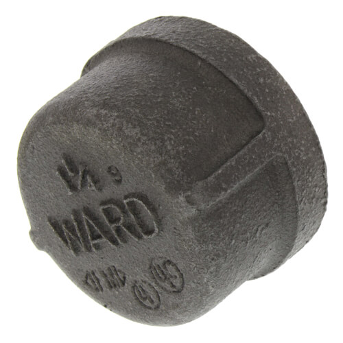 1-1/4" Black Cap
