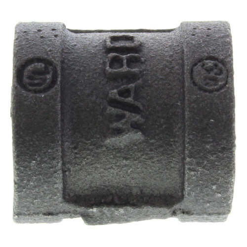 1/2" Black Coupling