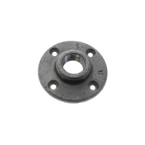 1" x 3-7/8" Black Floor Flange Class 150