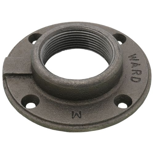 Main product image of 2-1/2" x 5-13/16" Black Floor Flange Class 150