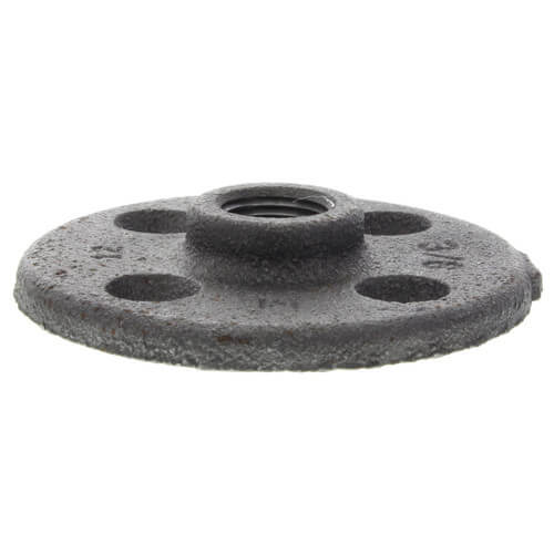 Main product image of 3/8" x 2-15/16" Black Floor Flange Class 150