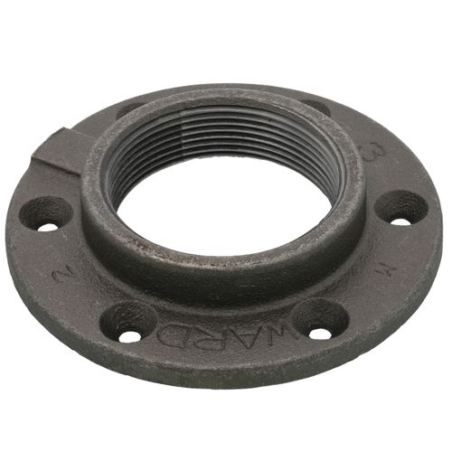 Main product image of 3" x 6-3/8" Black Floor Flange Class 150