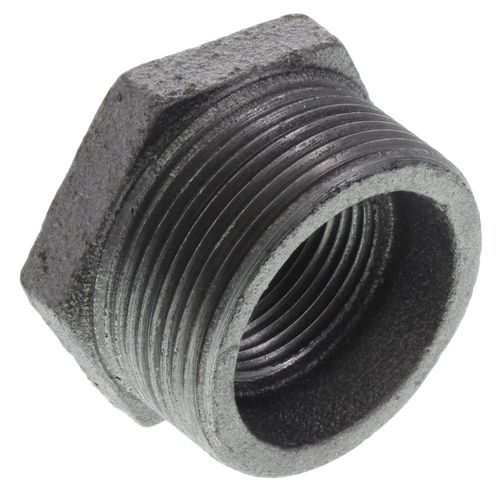 Main product image of 1-1/2" x 1" Black Hexagon Bushing, Class 150