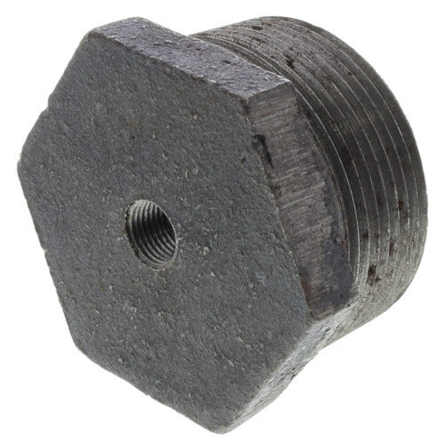 Main product image of 1-1/2" x 1/8" Black Hexagon Bushing