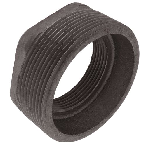 Main product image of 3-1/2" x 2-1/2" Black Hexagon Bushing, Class 150